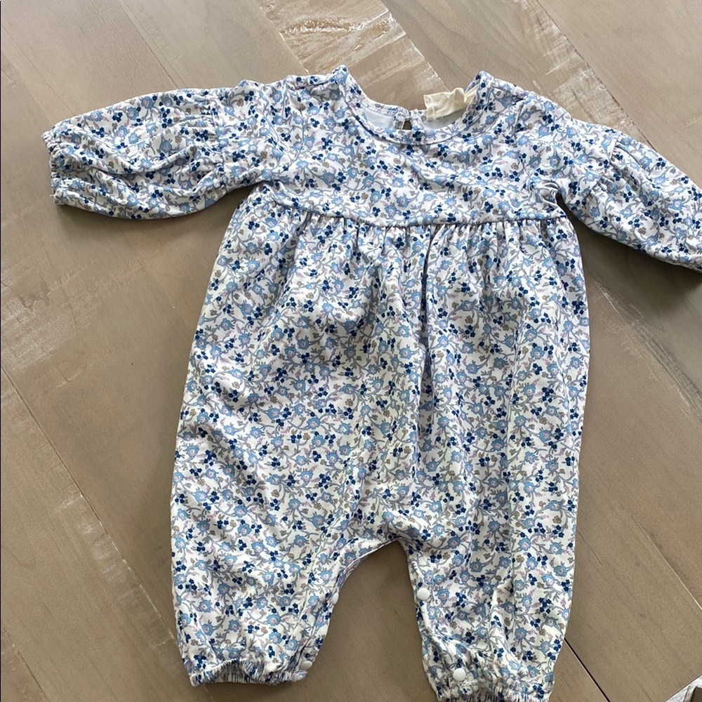 Blue Bell Romper By Mabel and Honey